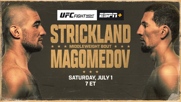 Watch UFC Fight Night: Strickland vs Magomedov 7/1/23