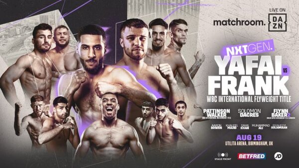 Watch Dazn Boxing Yafai Vs Frank 8/19/23