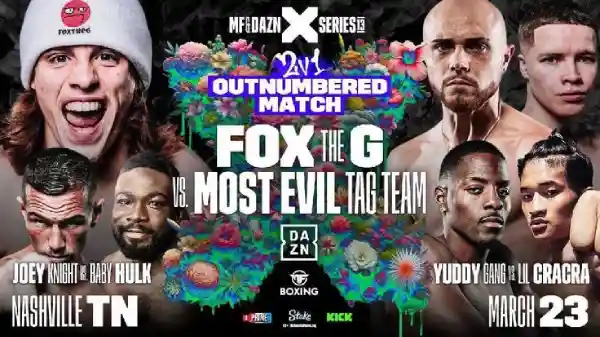 Watch X Series 13: Fox The G vs Most Wanted And Evil Hero 3/23/24