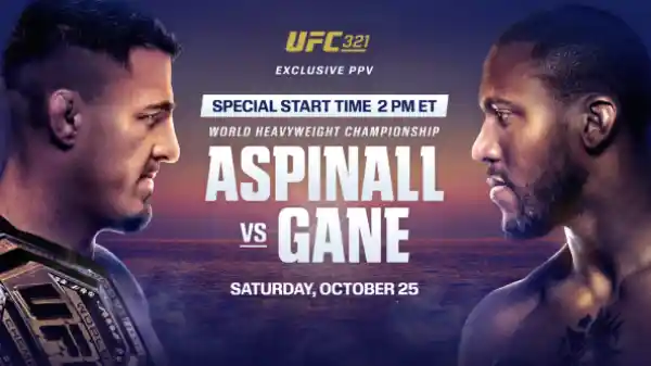 Watch UFC 321 Aspinall vs Gane PPV 10/25/25
